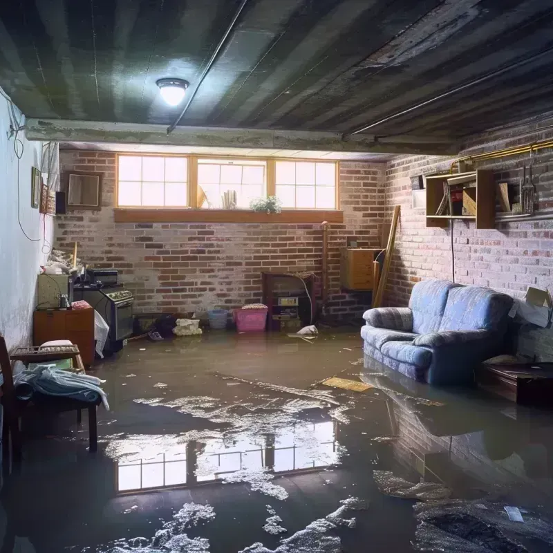 Flooded Basement Cleanup in Rome, ME